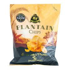 Olu Olu Plantain chips sweet Pack of 4