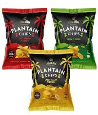 Olu Olu Plantain chips Chille Pack of 4
