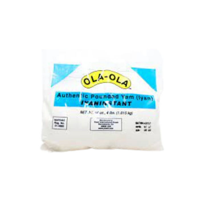 ゆあ(∩˃o˂∩)♡ Amazon.com : Ola Ola Authentic Pounded Yam Iyan Instant 5lbs